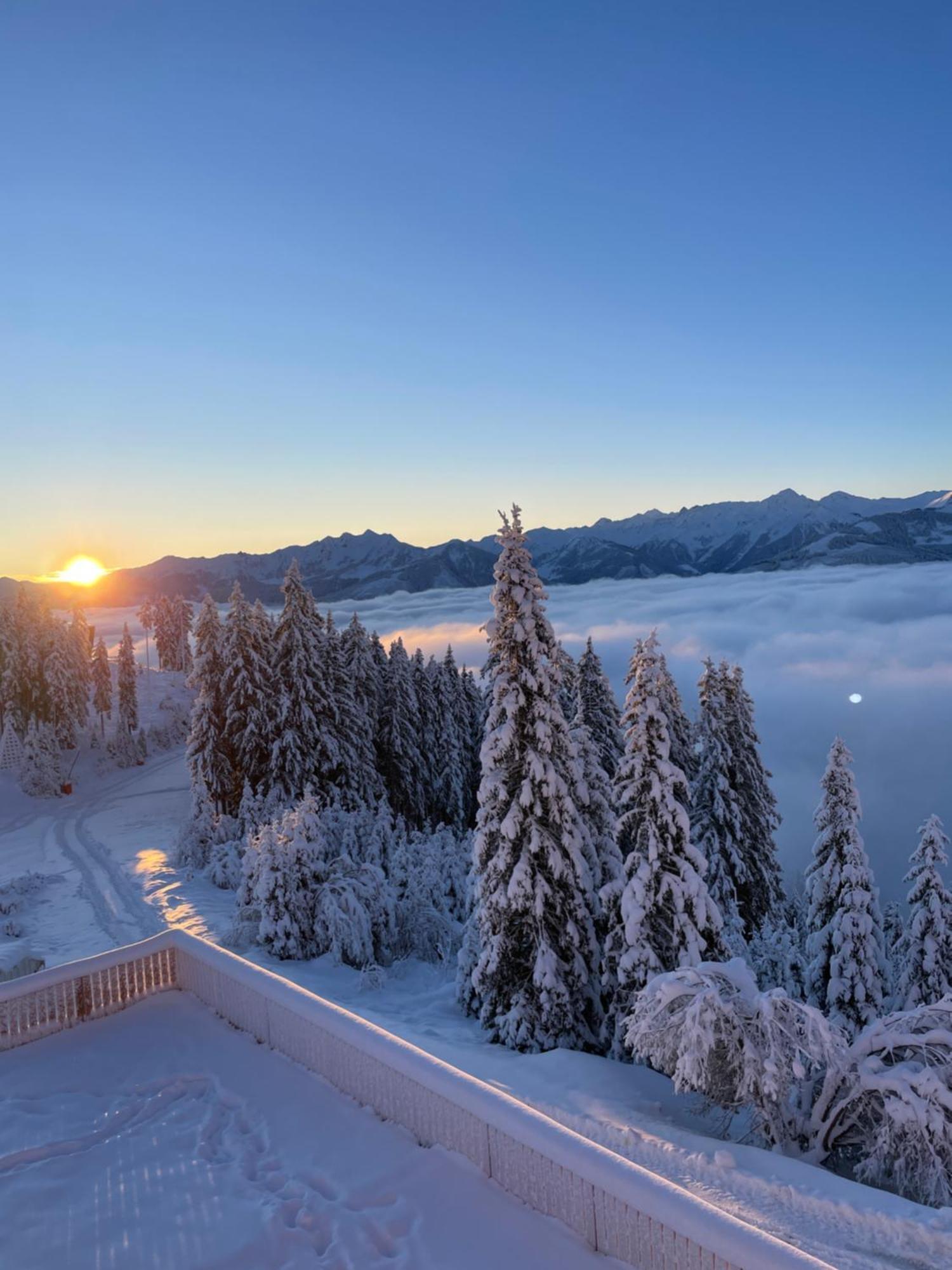 Glockneralm - Exklusiv Erreichbar Mit Skilift Zell am See Buitenkant foto